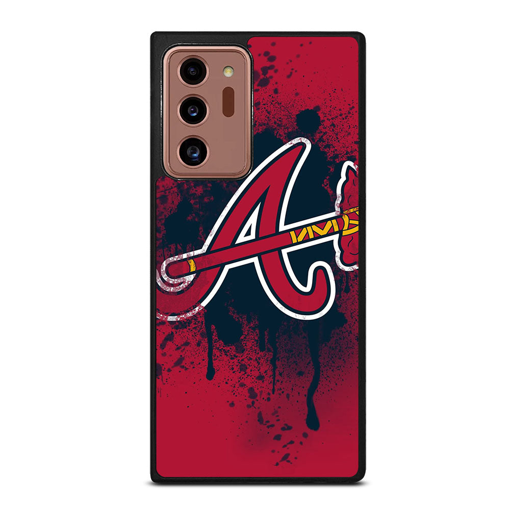 ATLANTA BRAVES ART LOGO Samsung Galaxy Note 20 Ultra Case Cover