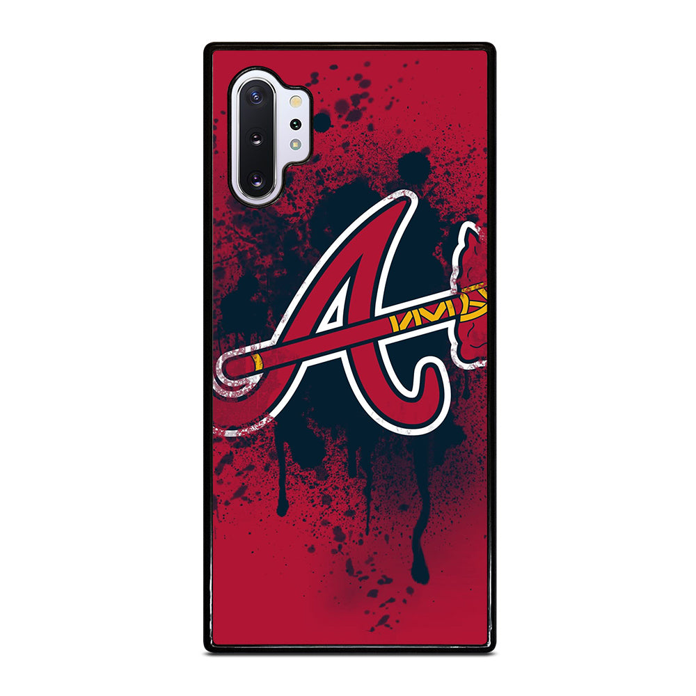 ATLANTA BRAVES ART LOGO Samsung Galaxy Note 10 Plus Case Cover