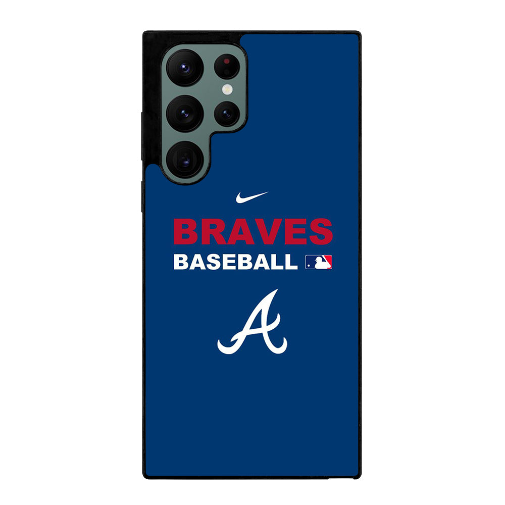 ATLANTA BRAVES BASEBALL LOGO Samsung Galaxy S22 Ultra Case Cover