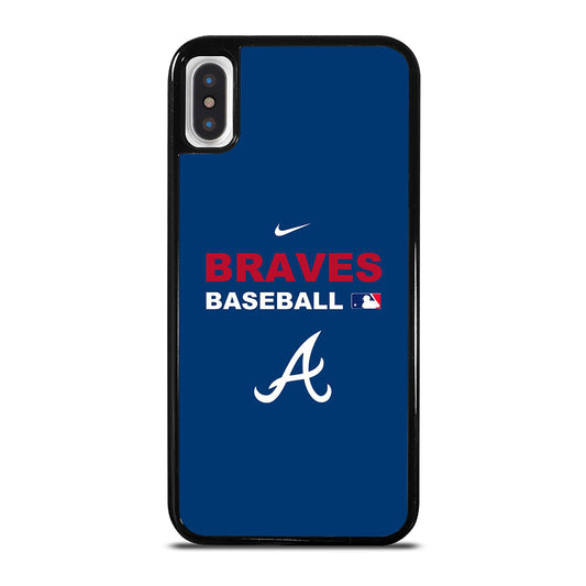 ATLANTA BRAVES BASEBALL LOGO iPhone X / XS Case Cover