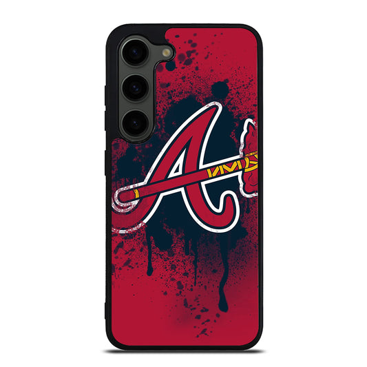 ATLANTA BRAVES ART LOGO Samsung Galaxy S23 Plus Case Cover