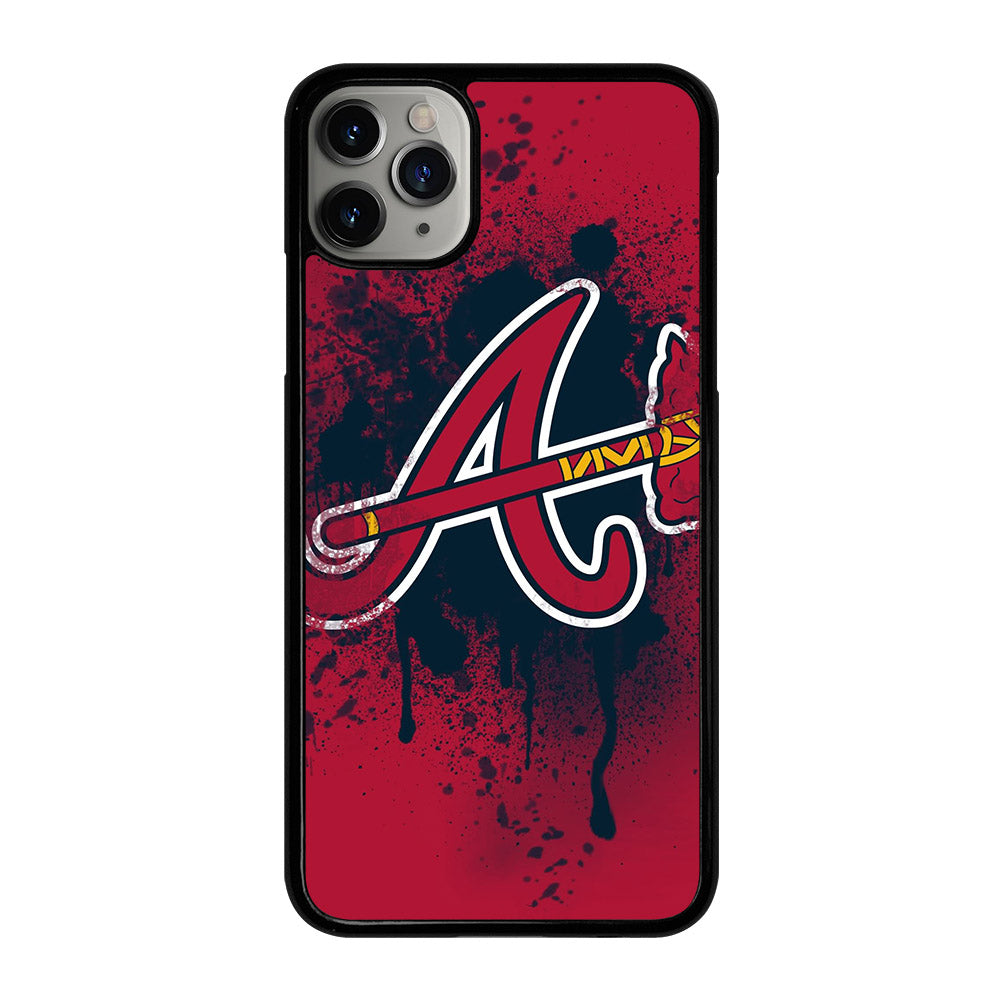 ATLANTA BRAVES ART LOGO iPhone 11 Pro Max Case Cover