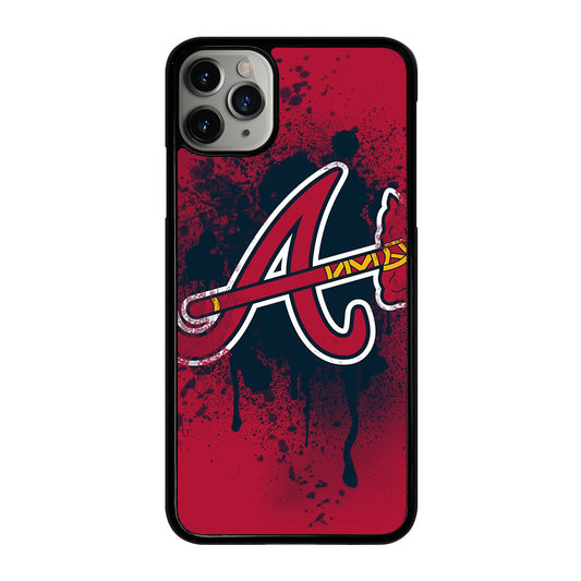 ATLANTA BRAVES ART LOGO iPhone 11 Pro Max Case Cover