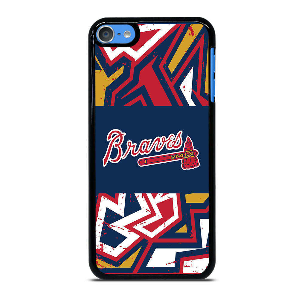 ATLANTA BRAVES ART LOGO 2 iPod Touch 7 Case Cover