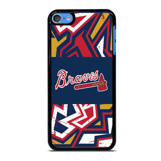 ATLANTA BRAVES ART LOGO 2 iPod Touch 7 Case Cover