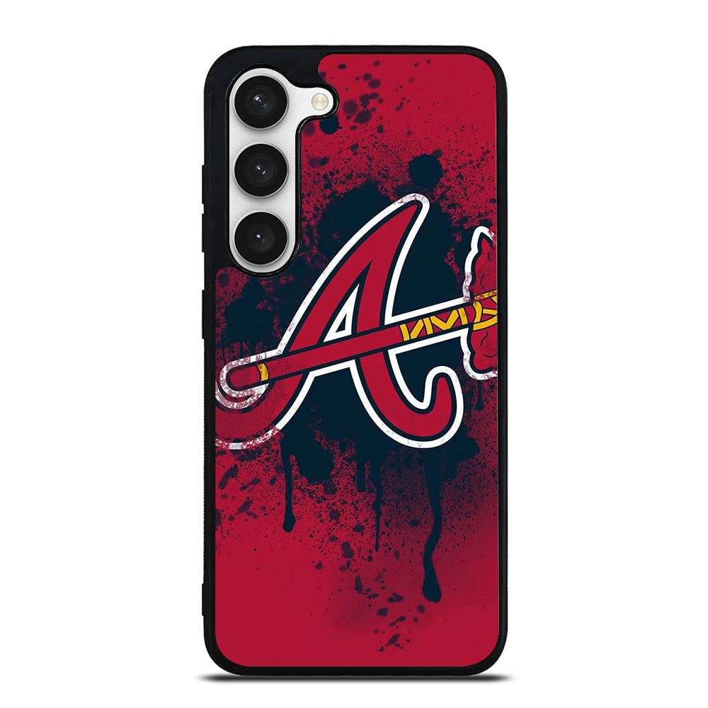 ATLANTA BRAVES ART LOGO Samsung Galaxy S23 Case Cover