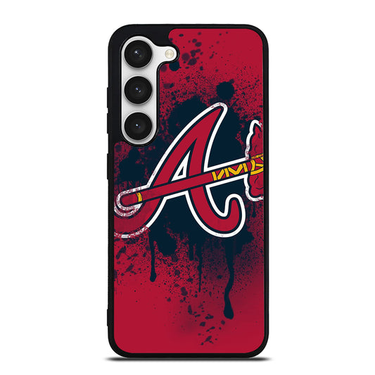 ATLANTA BRAVES ART LOGO Samsung Galaxy S23 Case Cover