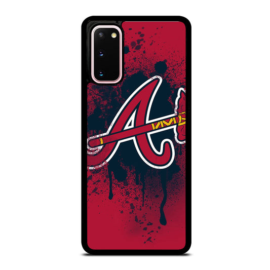 ATLANTA BRAVES ART LOGO Samsung Galaxy S20 Case Cover
