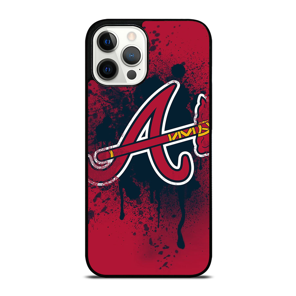 ATLANTA BRAVES ART LOGO iPhone 12 Pro Max Case Cover