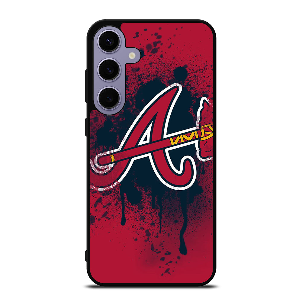 ATLANTA BRAVES ART LOGO Samsung Galaxy S24 Plus Case Cover