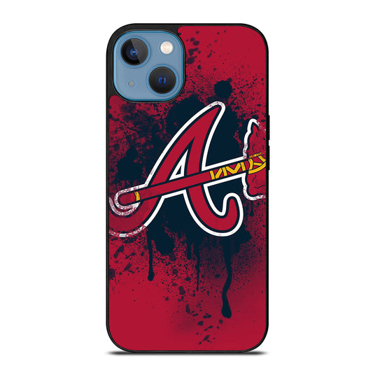 ATLANTA BRAVES ART LOGO iPhone 13 Case Cover