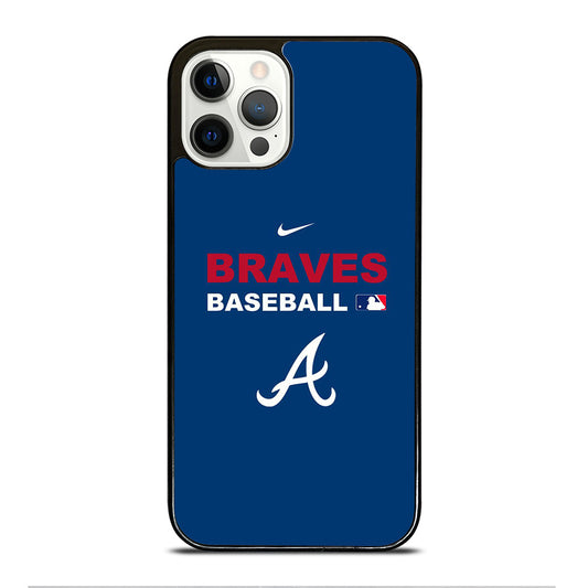 ATLANTA BRAVES BASEBALL LOGO iPhone 12 Pro Case Cover