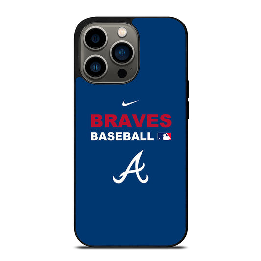 ATLANTA BRAVES BASEBALL LOGO iPhone 13 Pro Case Cover