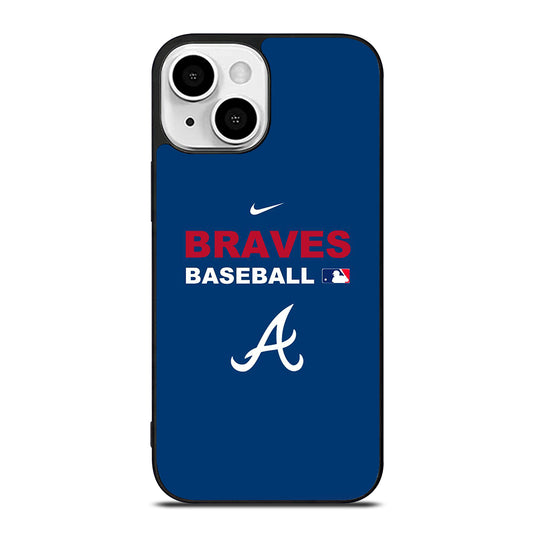 ATLANTA BRAVES BASEBALL LOGO iPhone 13 Mini Case Cover