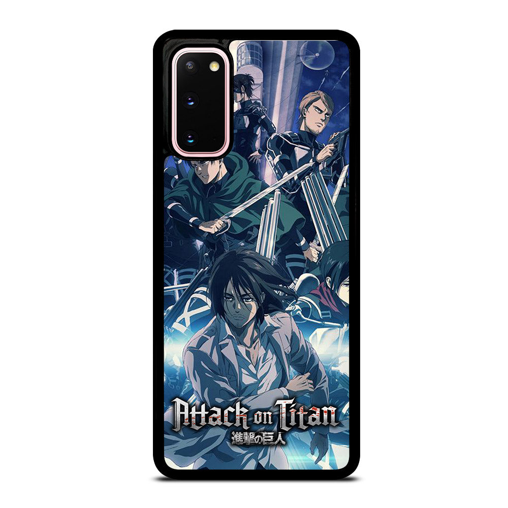 ATTACK ON TITAN ANIME CHARACTER Samsung Galaxy S20 Case Cover