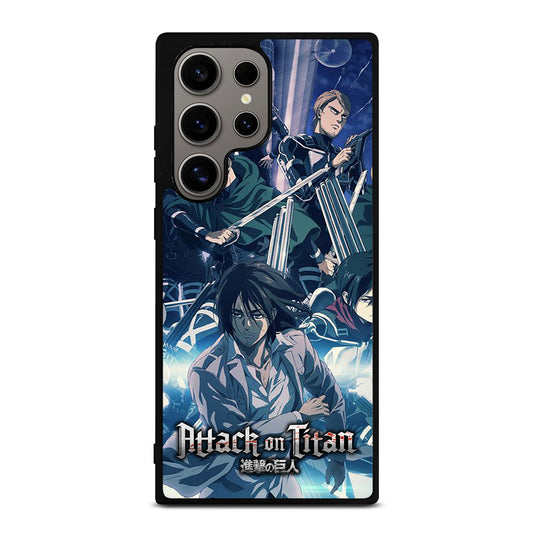 ATTACK ON TITAN ANIME CHARACTER Samsung Galaxy S24 Ultra Case Cover