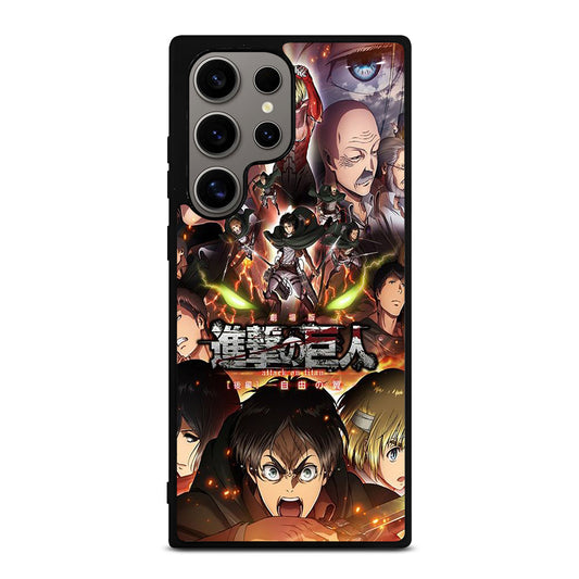 ATTACK ON TITAN CHARACTER ANIME Samsung Galaxy S24 Ultra Case Cover
