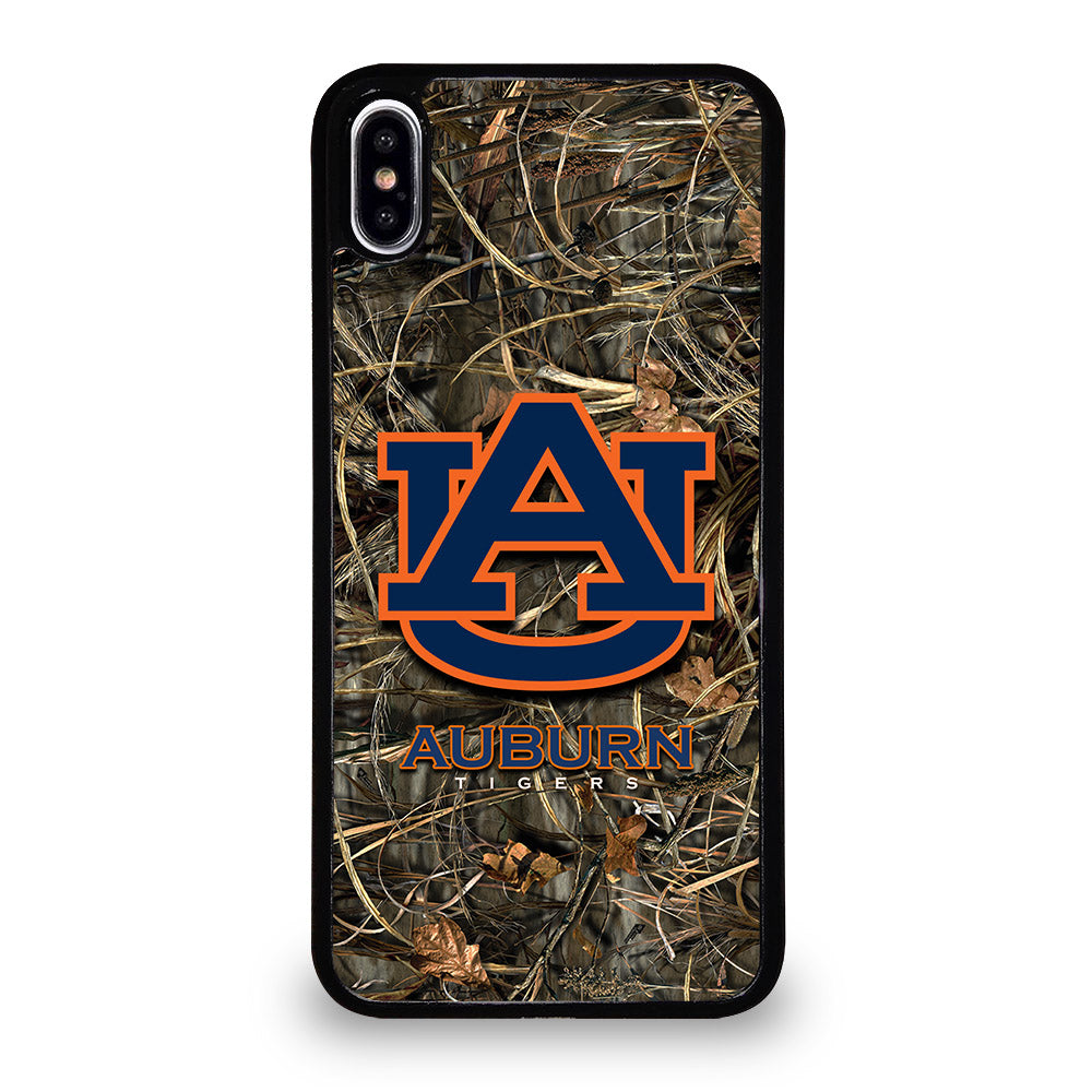 AUBURN TIGERS CAMO LOGO iPhone XS Max Case Cover