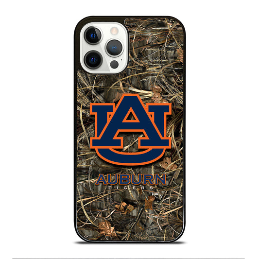 AUBURN TIGERS CAMO LOGO iPhone 12 Pro Case Cover