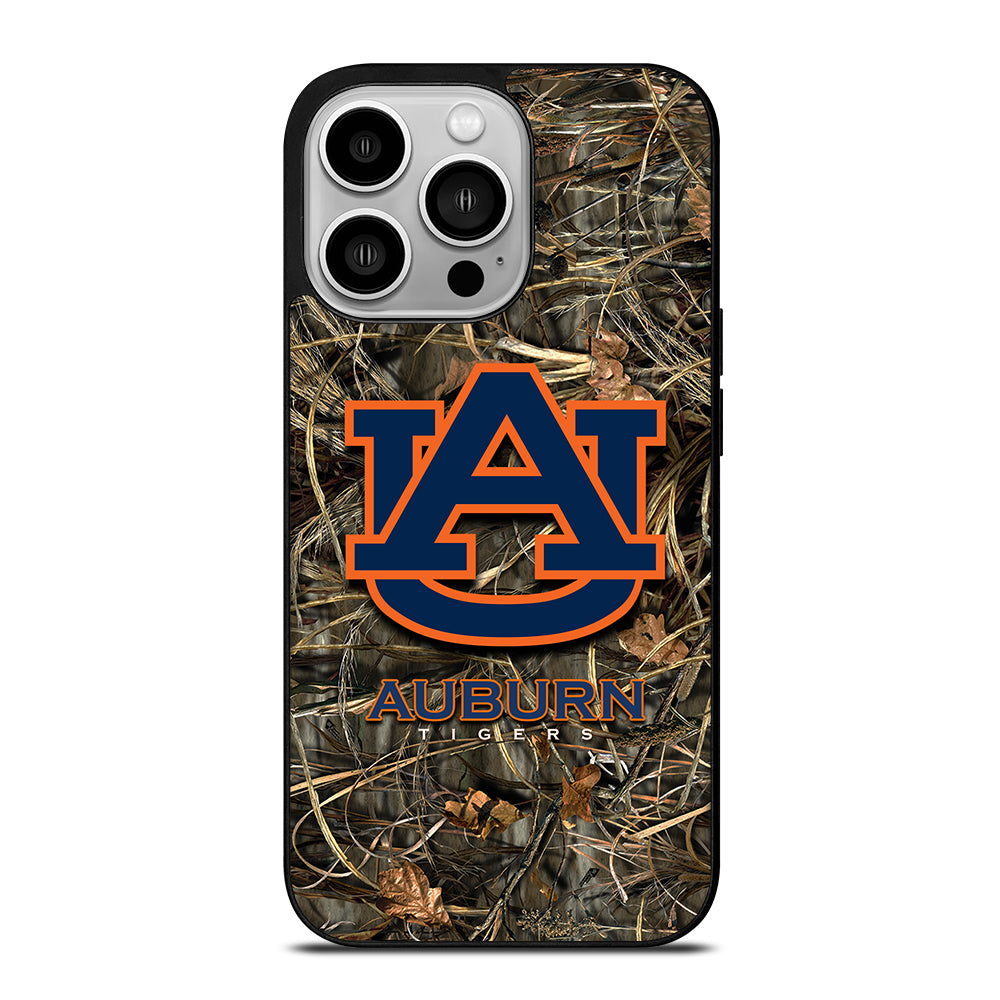 AUBURN TIGERS CAMO LOGO iPhone 14 Pro Case Cover