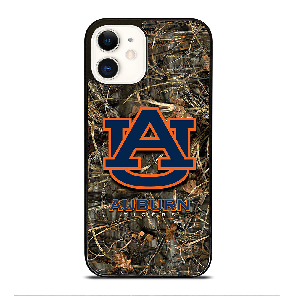 AUBURN TIGERS CAMO LOGO iPhone 12 Case Cover