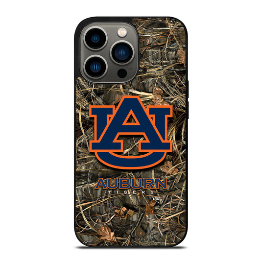 AUBURN TIGERS CAMO LOGO iPhone 13 Pro Case Cover