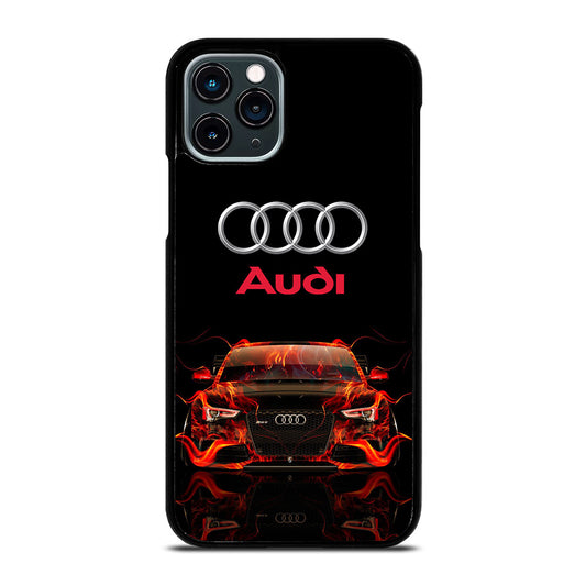 AUDI CAR FLAME LOGO iPhone 11 Pro Case Cover