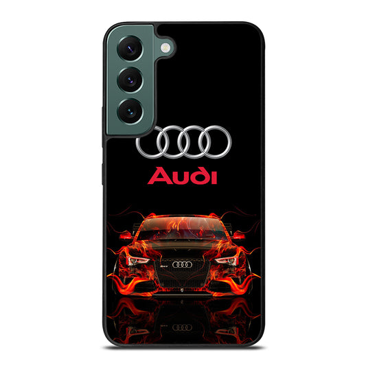 AUDI CAR FLAME LOGO Samsung Galaxy S22 Case Cover