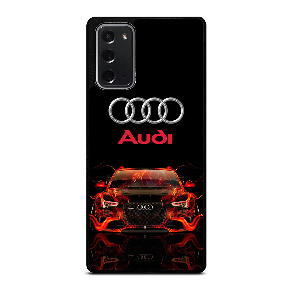 AUDI CAR FLAME LOGO Samsung Galaxy Note 20 Case Cover