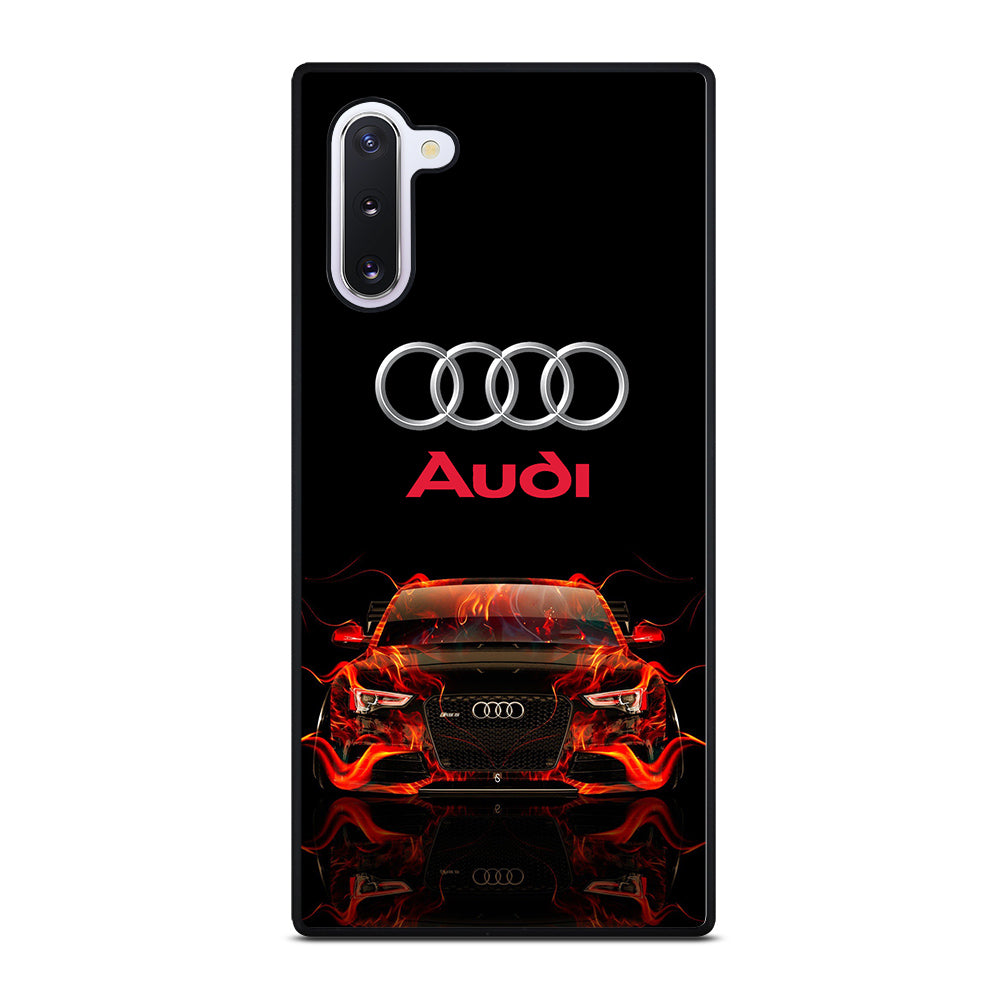 AUDI CAR FLAME LOGO Samsung Galaxy Note 10 Case Cover