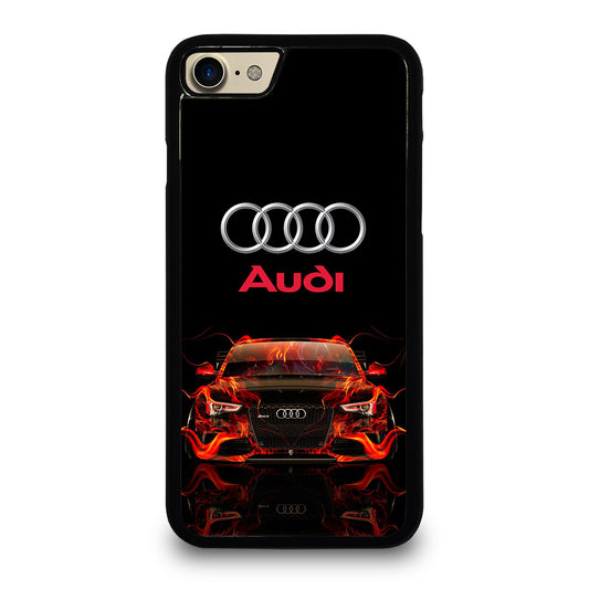 AUDI CAR FLAME LOGO iPhone 7 / 8 Case Cover