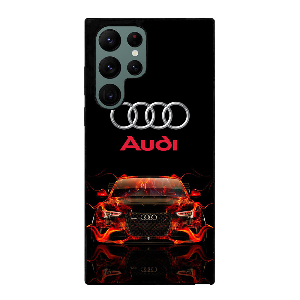 AUDI CAR FLAME LOGO Samsung Galaxy S22 Ultra Case Cover