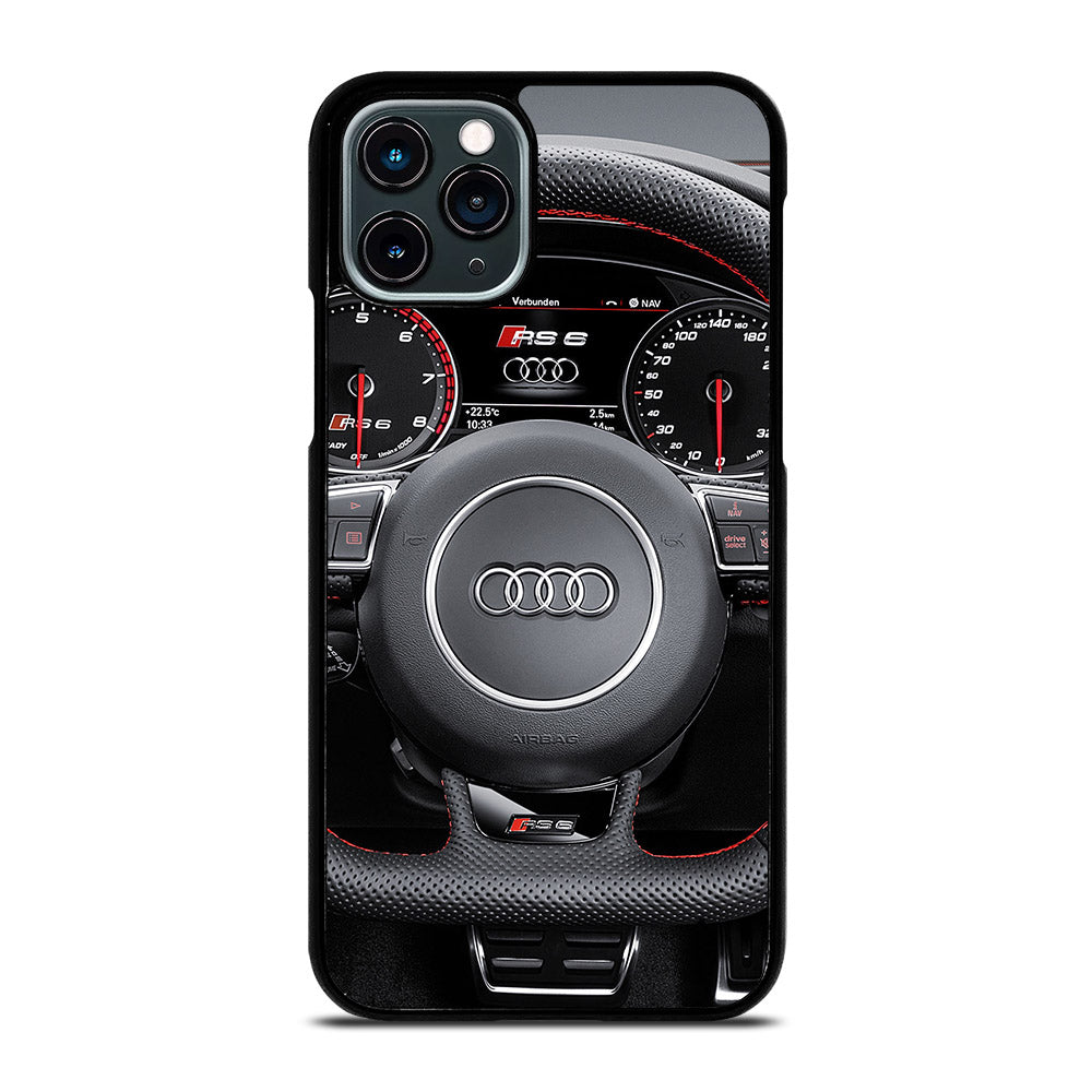 AUDI CAR STEERING WHEEL iPhone 11 Pro Case Cover