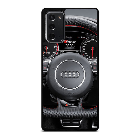 AUDI CAR STEERING WHEEL Samsung Galaxy Note 20 Case Cover