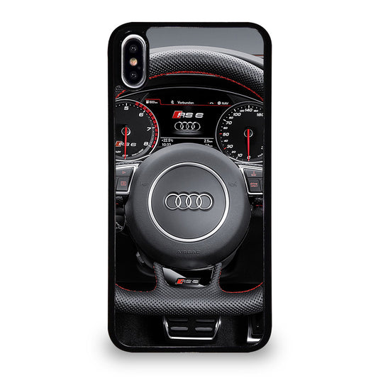 AUDI CAR STEERING WHEEL iPhone XS Max Case Cover