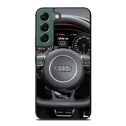 AUDI CAR STEERING WHEEL Samsung Galaxy S22 Case Cover