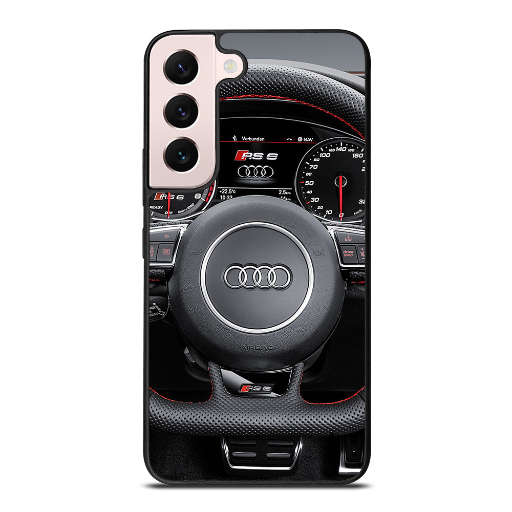 AUDI CAR STEERING WHEEL Samsung Galaxy S22 Plus Case Cover