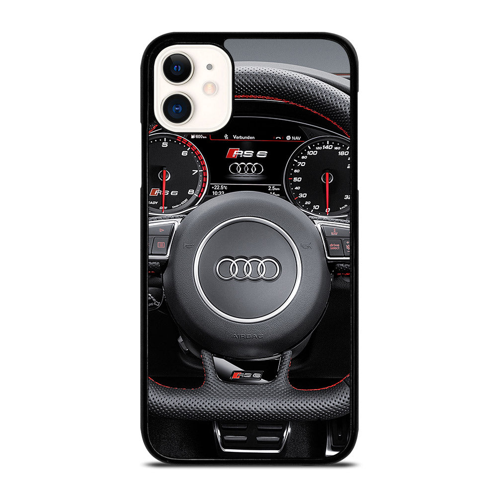 AUDI CAR STEERING WHEEL iPhone 11 Case Cover