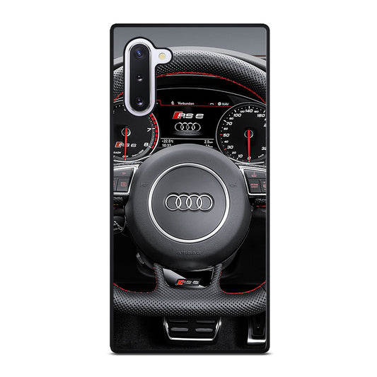 AUDI CAR STEERING WHEEL Samsung Galaxy Note 10 Case Cover