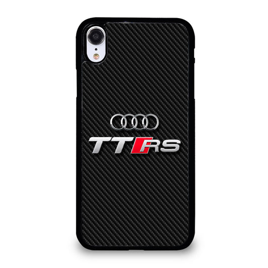 AUDI TTRS CARBON LOGO iPhone XR Case Cover