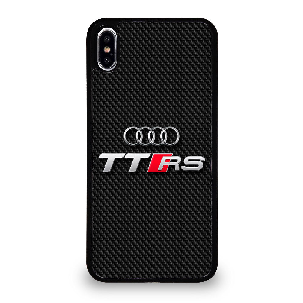 AUDI TTRS CARBON LOGO iPhone XS Max Case Cover
