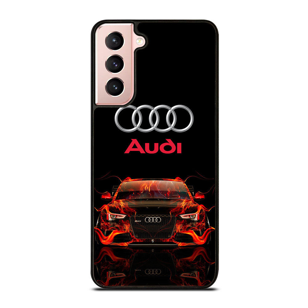 AUDI CAR FLAME LOGO Samsung Galaxy S21 Case Cover