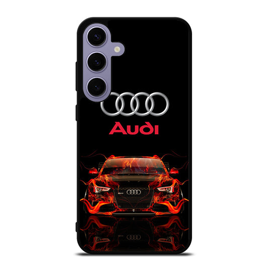 AUDI CAR FLAME LOGO Samsung Galaxy S24 Plus Case Cover