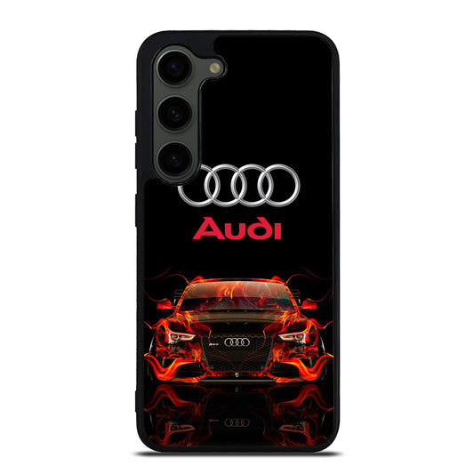 AUDI CAR FLAME LOGO Samsung Galaxy S23 Plus Case Cover