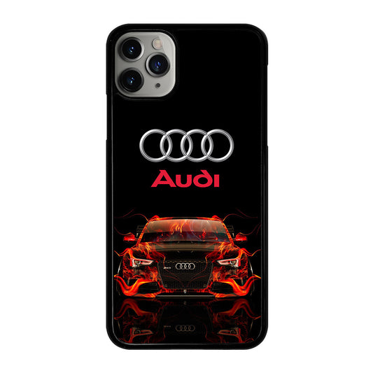 AUDI CAR FLAME LOGO iPhone 11 Pro Max Case Cover