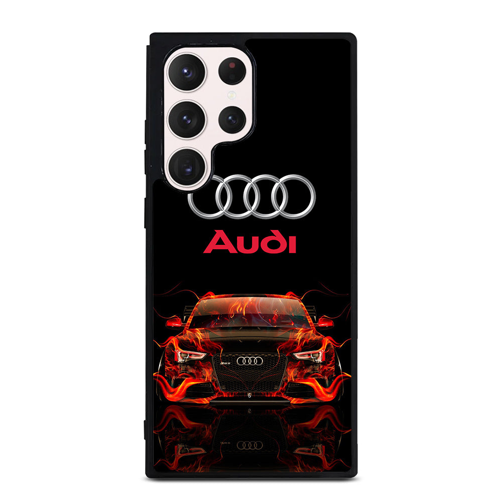 AUDI CAR FLAME LOGO Samsung Galaxy S23 Ultra Case Cover