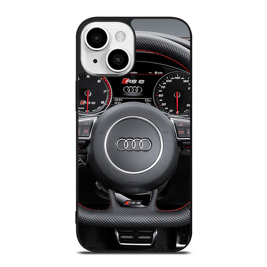 AUDI CAR STEERING WHEEL iPhone 13 Mini Case Cover