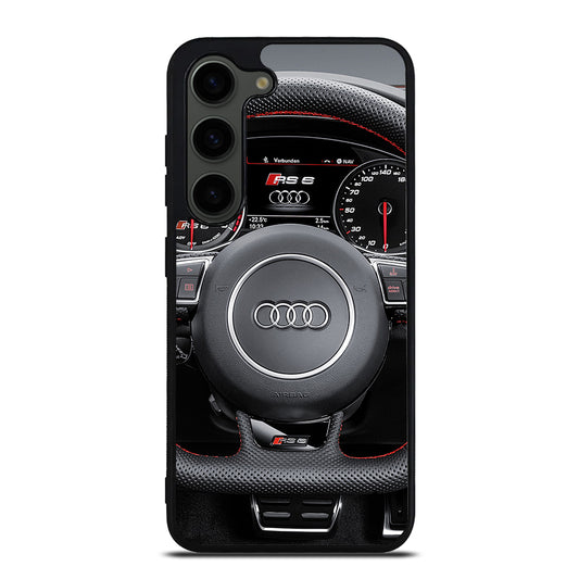 AUDI CAR STEERING WHEEL Samsung Galaxy S23 Plus Case Cover
