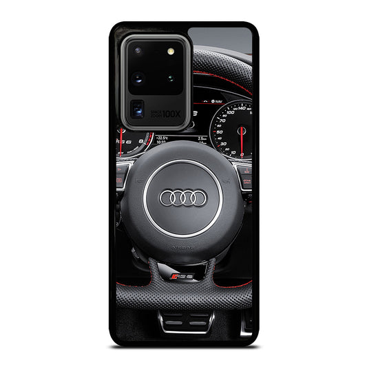AUDI CAR STEERING WHEEL Samsung Galaxy S20 Ultra Case Cover