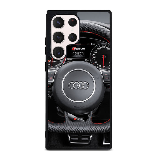 AUDI CAR STEERING WHEEL Samsung Galaxy S23 Ultra Case Cover